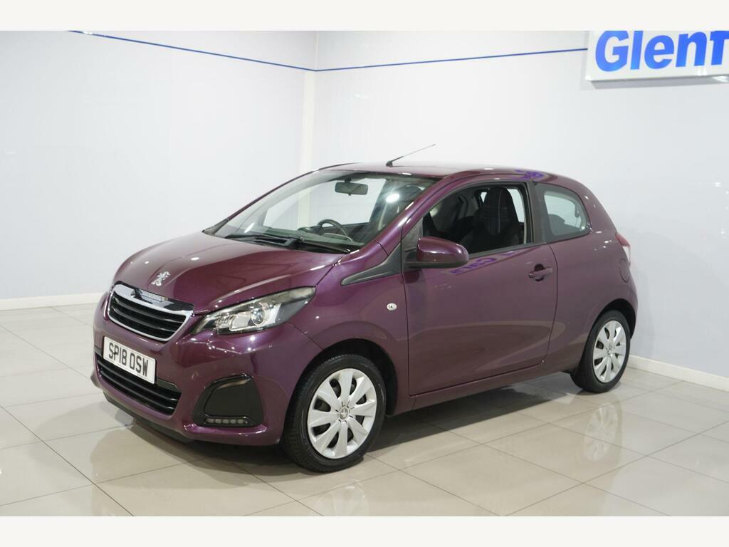 Peugeot 108 1.0 Active Euro 6 SP18OSW Purple #4