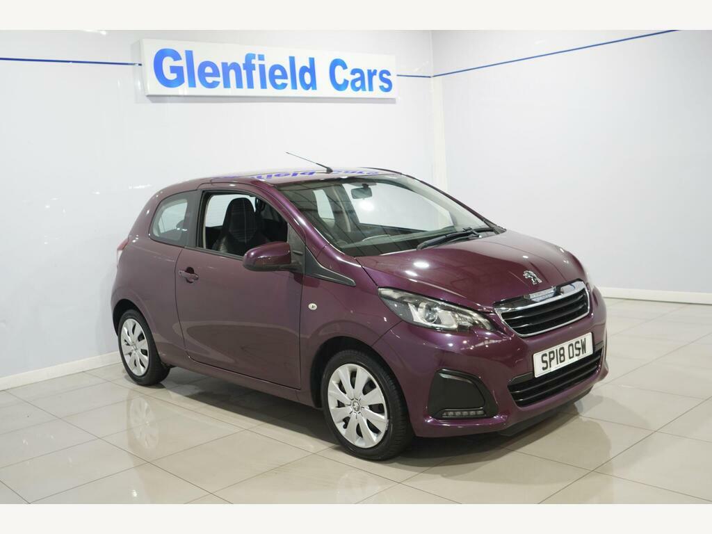 Peugeot 108 1.0 Active Euro 6 SP18OSW Purple #3