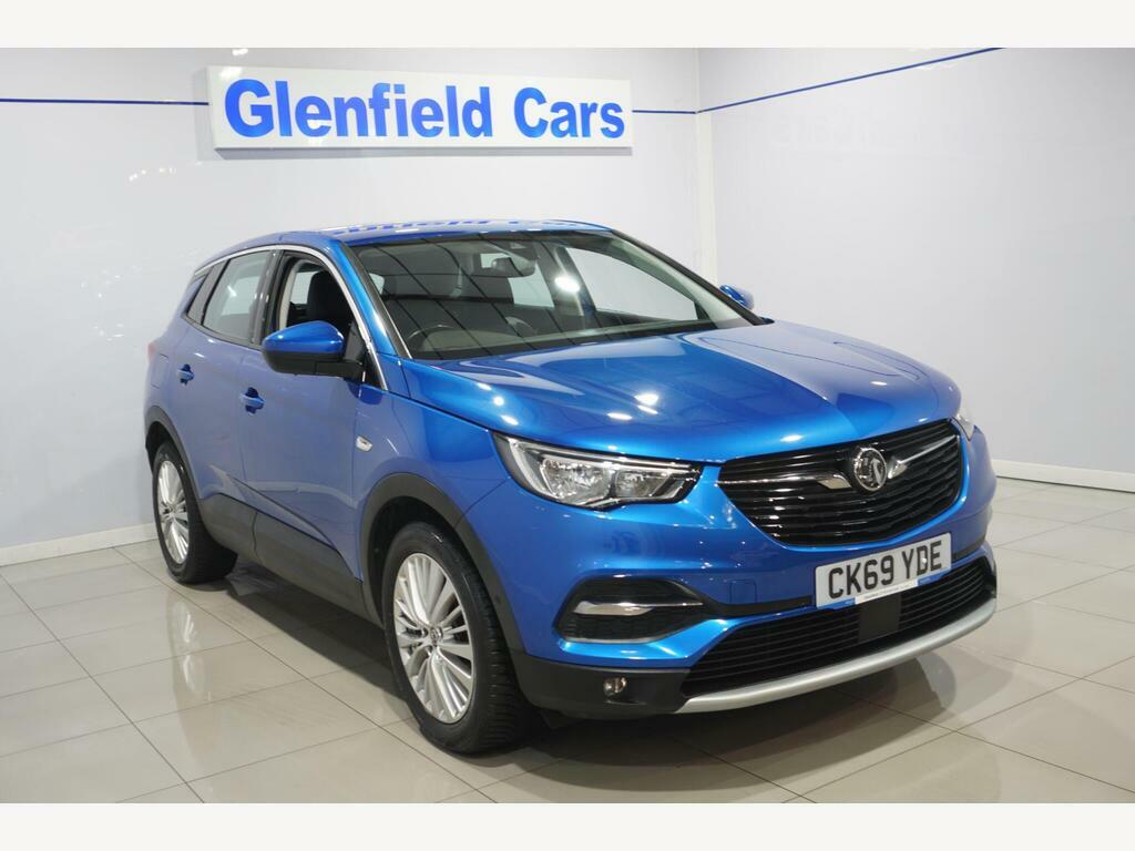 Vauxhall Grandland X 1.2 Turbo Business Edition Nav Euro 6 S S CK69YDE Blue #3