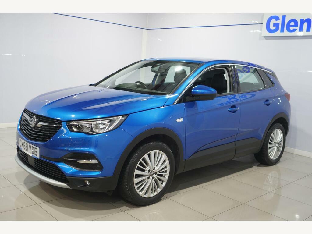 Vauxhall Grandland X 1.2 Turbo Business Edition Nav Euro 6 S S CK69YDE Blue #6