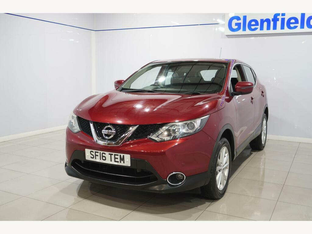 Nissan Qashqai 1.2 Dig-t Acenta 2Wd Euro 6 S S SF16TEM Red #6