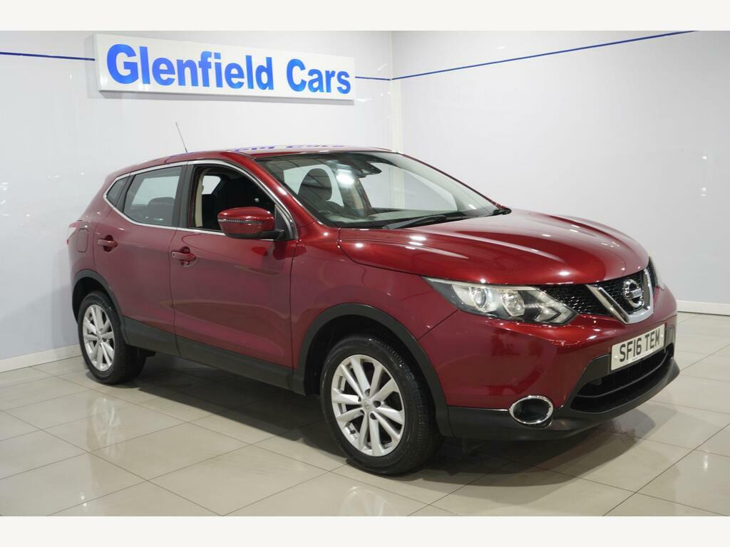 Nissan Qashqai 1.2 Dig-t Acenta 2Wd Euro 6 S S SF16TEM Red #3