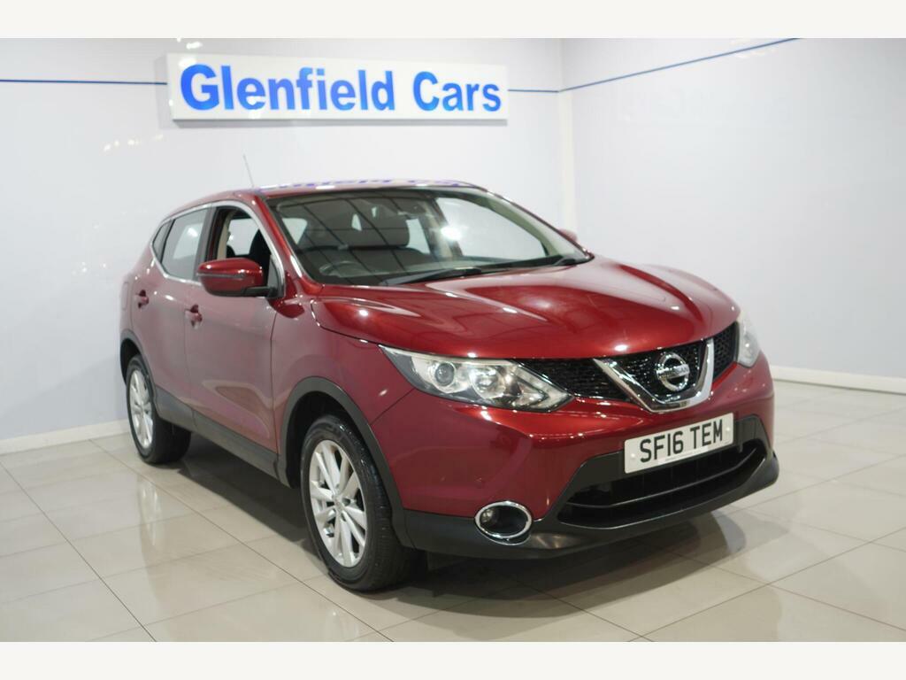 Nissan Qashqai 1.2 Dig-t Acenta 2Wd Euro 6 S S SF16TEM Red #2