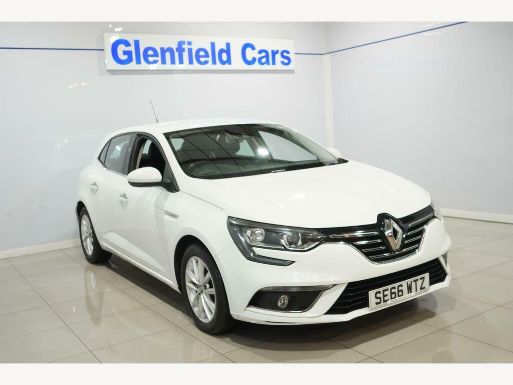 Renault Megane 1.2 Tce Dynamique Nav Euro 6 S S White #3
