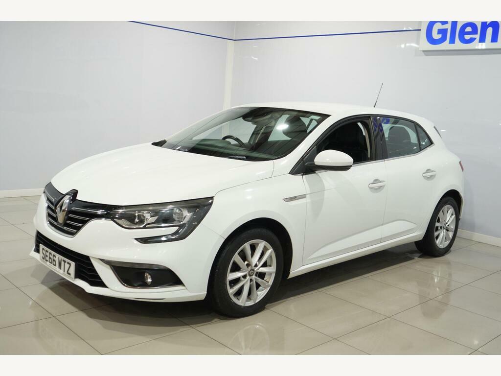 Renault Megane 1.2 Tce Dynamique Nav Euro 6 S S White #6