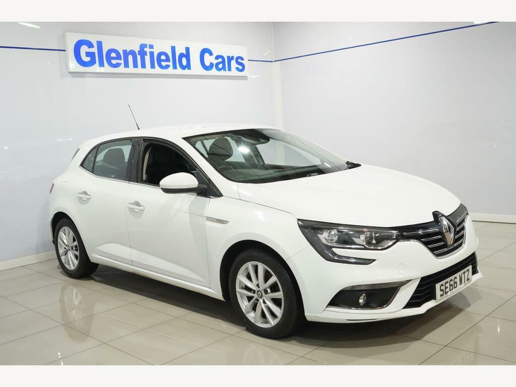 Renault Megane 1.2 Tce Dynamique Nav Euro 6 S S White #4