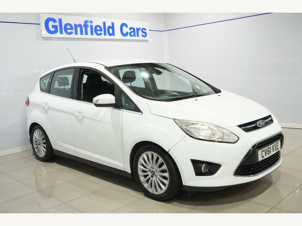 Ford C-Max 1.6 Titanium Euro 5 White #2
