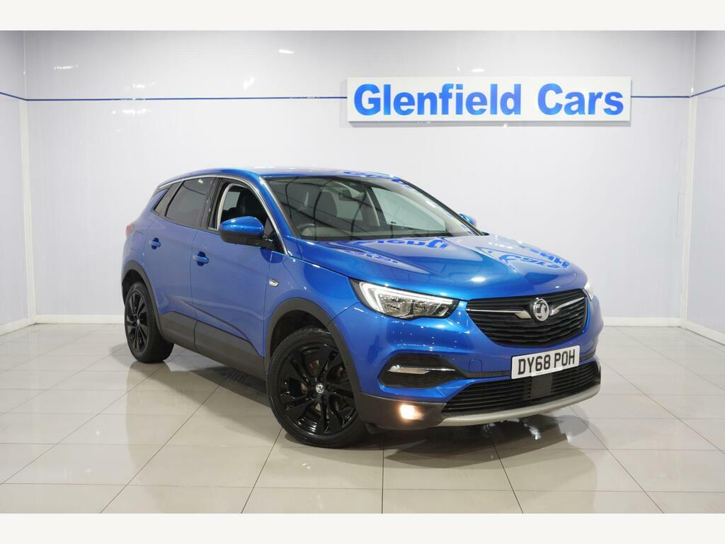 Vauxhall Grandland X 1.2 Turbo Sport Nav Euro 6 S S Blue