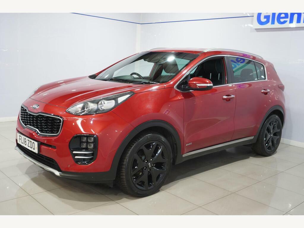 Kia Sportage 1.6 T-gdi Gt-line Dct Awd Euro 6 Red #6