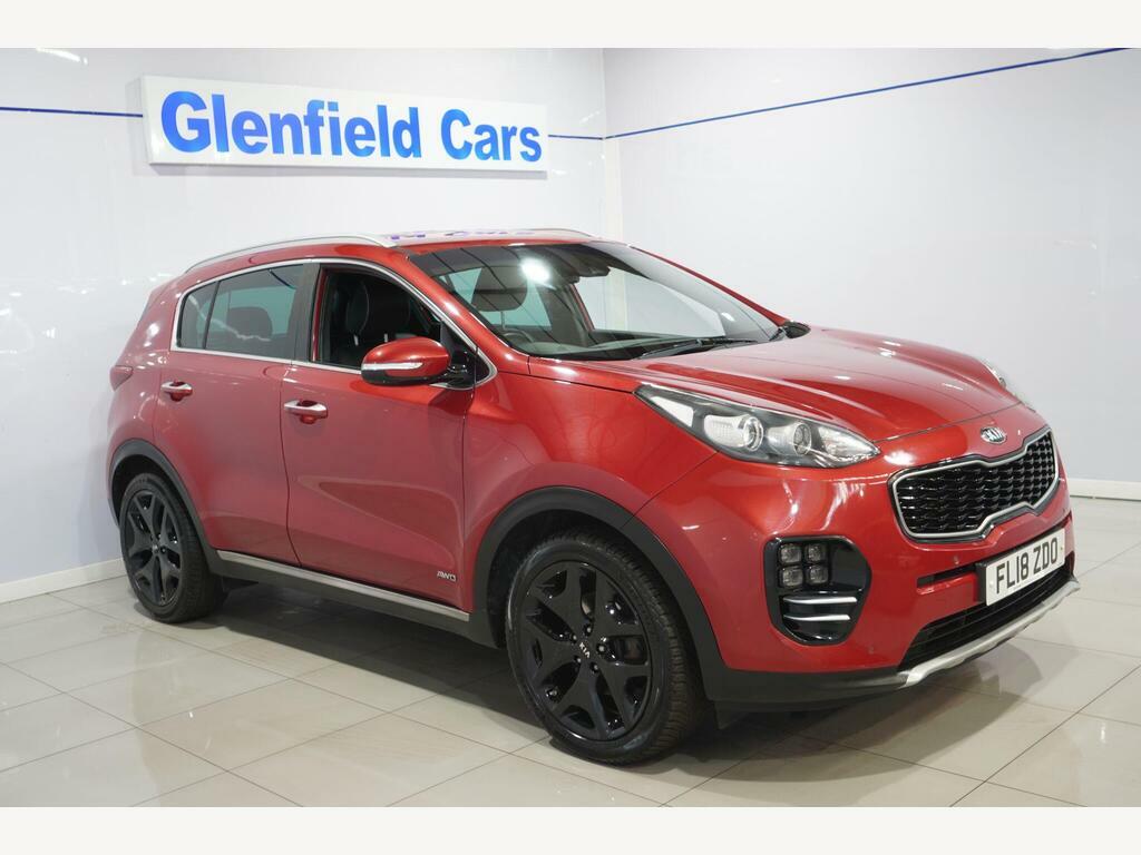 Kia Sportage 1.6 T-gdi Gt-line Dct Awd Euro 6 Red #4