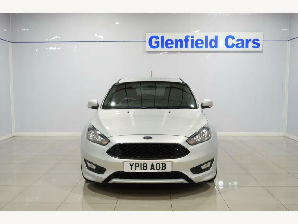 Ford Focus 1.0T Ecoboost St-line Euro 6 S S YP18AOB Silver #5