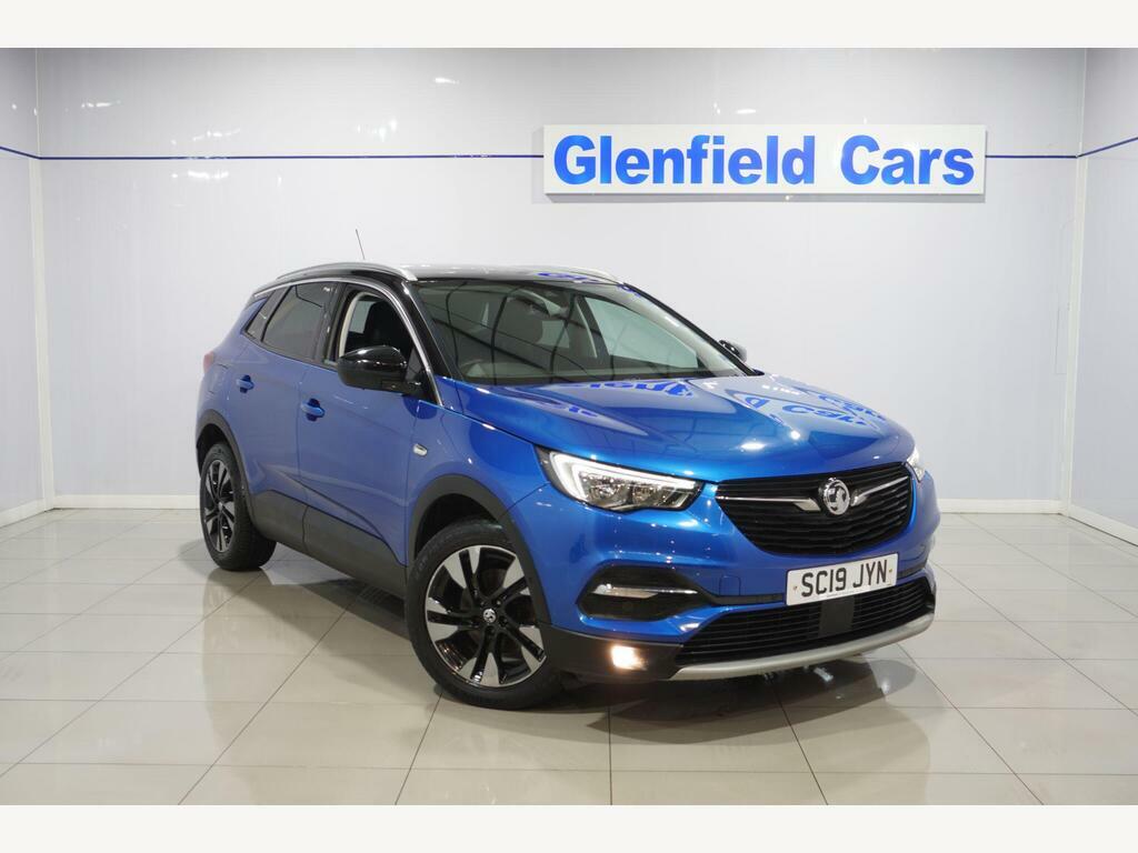 Vauxhall Grandland X 1.2 Turbo Design Line Euro 6 S S Blue
