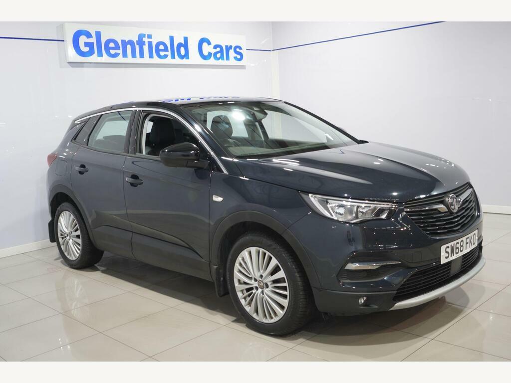 Vauxhall Grandland X 1.2 Turbo Sport Nav Euro 6 S S Grey #3