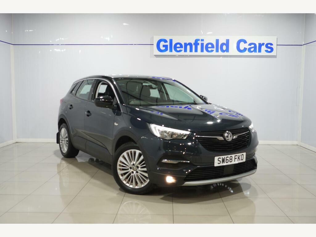 Vauxhall Grandland X 1.2 Turbo Sport Nav Euro 6 S S Grey