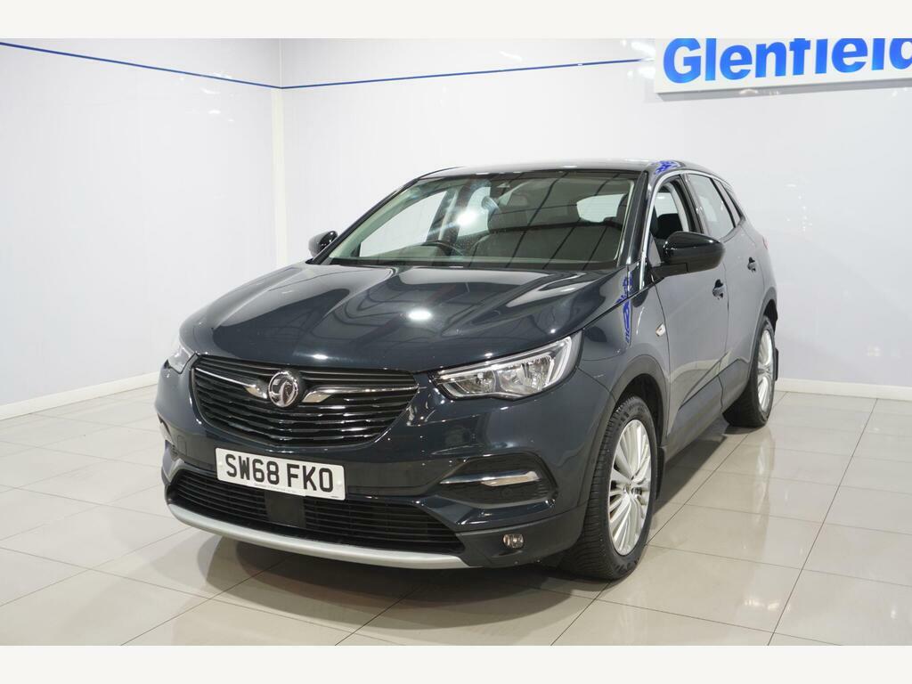 Vauxhall Grandland X 1.2 Turbo Sport Nav Euro 6 S S Grey #6