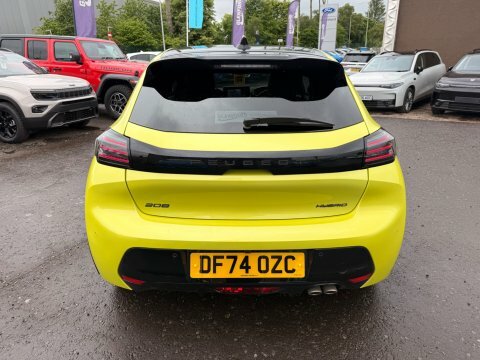 Peugeot 208 Gt DF74OZC Yellow #6