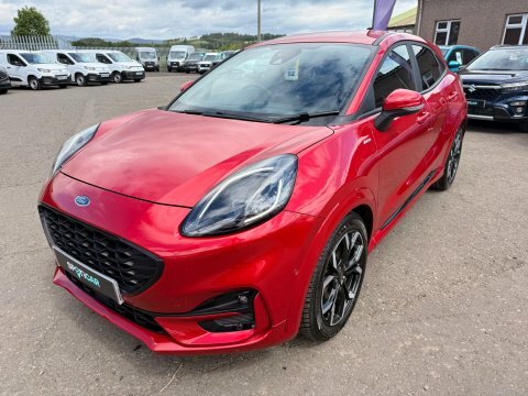 Ford Puma St-line X Mhev Red #3