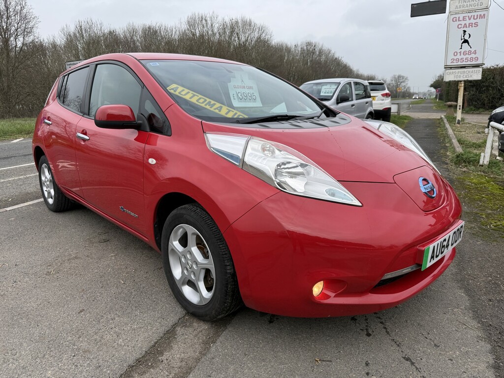 Nissan Leaf Hatchback 24Kwh Visia 2014 Red #2