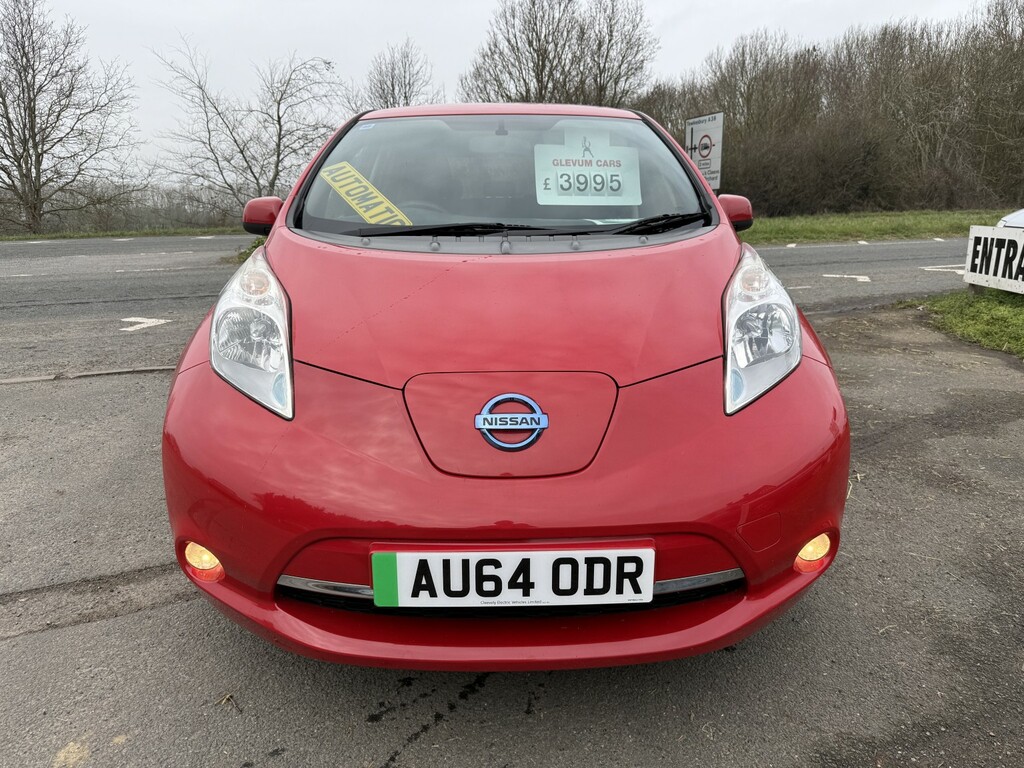 Nissan Leaf Hatchback 24Kwh Visia 2014 Red #3