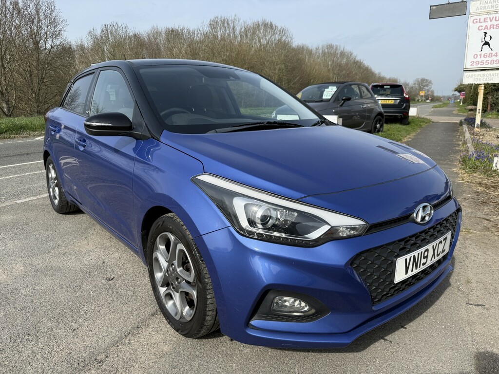 Hyundai I20 Hatchback 1.2 I20 Play Edition 1.2 84Ps My19 2019 VN19XCZ Blue #2