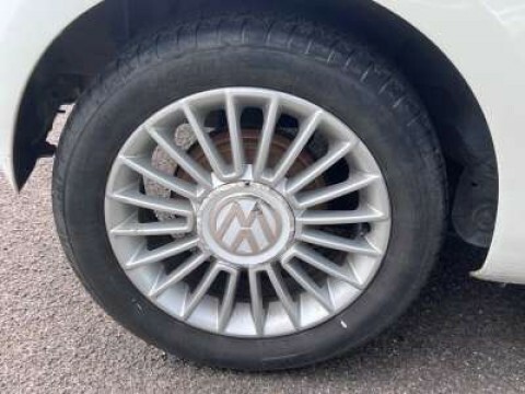 Volkswagen Up Hatchback White #11
