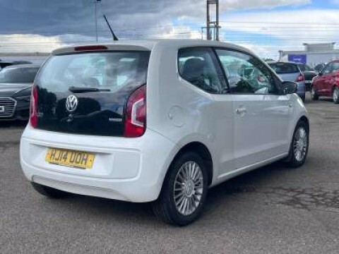 Volkswagen Up Hatchback White #7