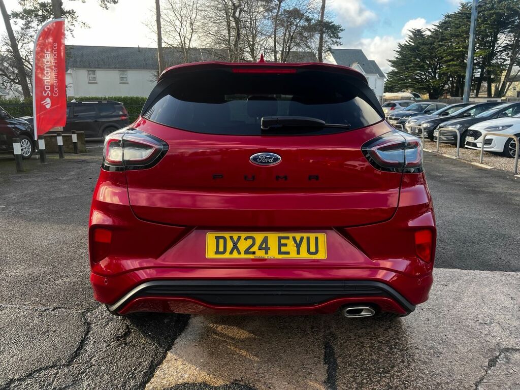 Ford Puma 1.0 Ecoboost Hybrid Mhev St-line X Navigation 125 DX24EYU Red #3