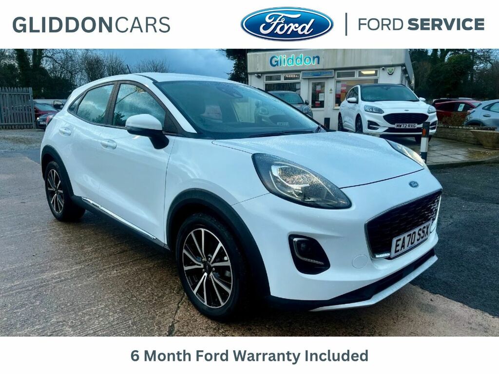 Ford Puma 1.0 Ecoboost Hybrid Mhev Titanium Navigation 125 P White