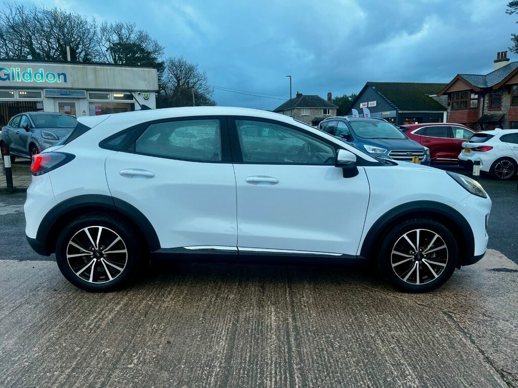 Ford Puma 1.0 Ecoboost Hybrid Mhev Titanium Navigation 125 P EA70SSX White #2