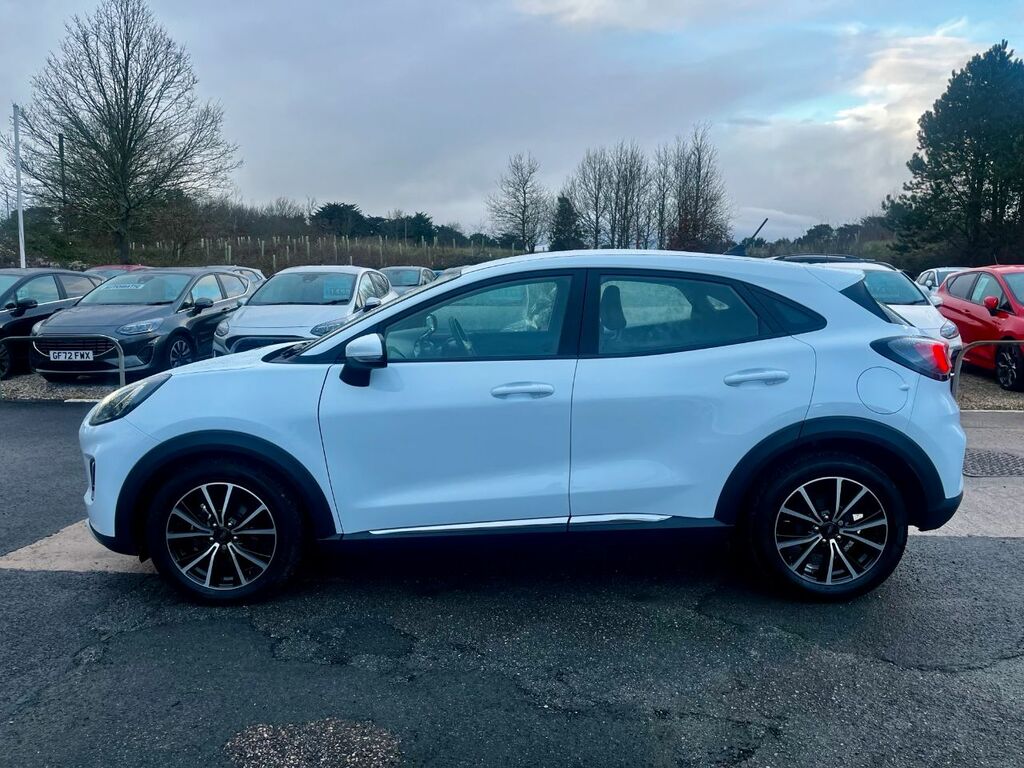 Ford Puma 1.0 Ecoboost Hybrid Mhev Titanium Navigation 125 P EA70SSX White #6