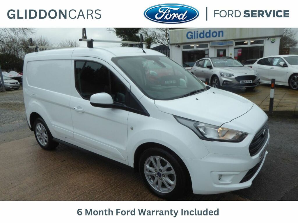Ford Transit Connect 1.5 Ecoblue L1 Limited Van 120 Ps 1 Owner From New White