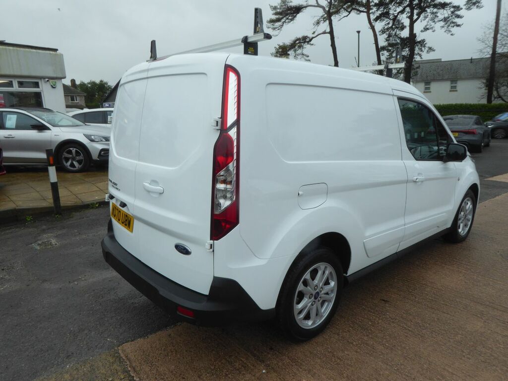 Ford Transit Connect 1.5 Ecoblue L1 Limited Van 120 Ps 1 Owner From New WD70UBW White #3