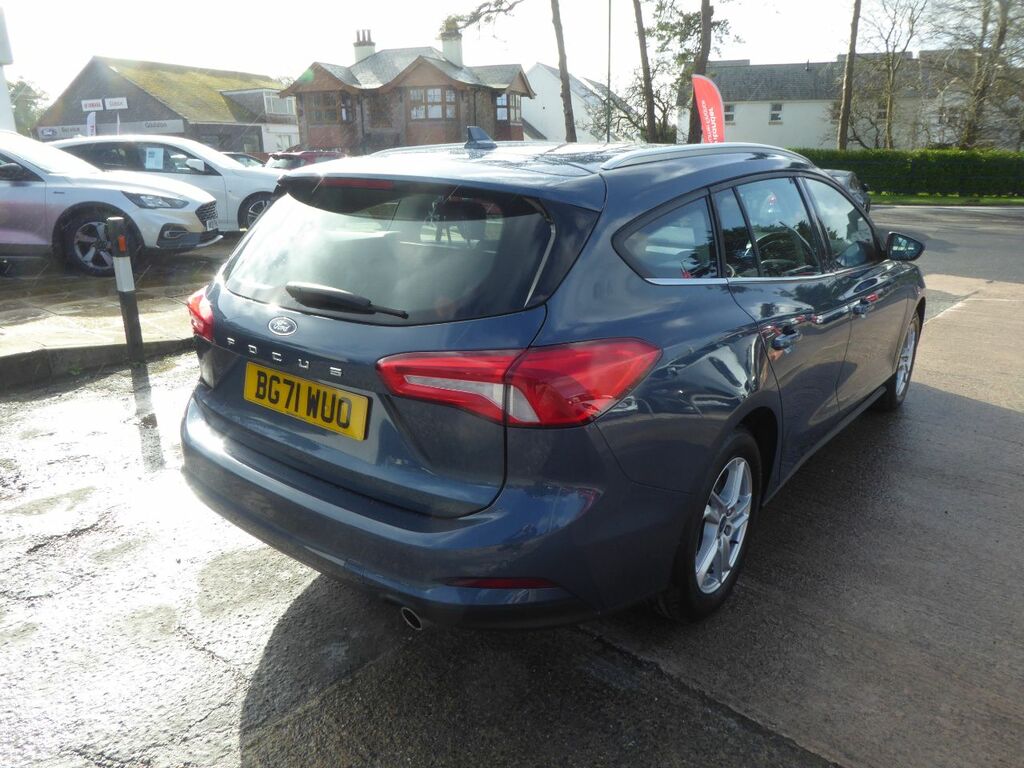 Ford Focus 1.0 Zetec Edition Navigation 125 Ps 1 Ow BG71WUO Blue #2
