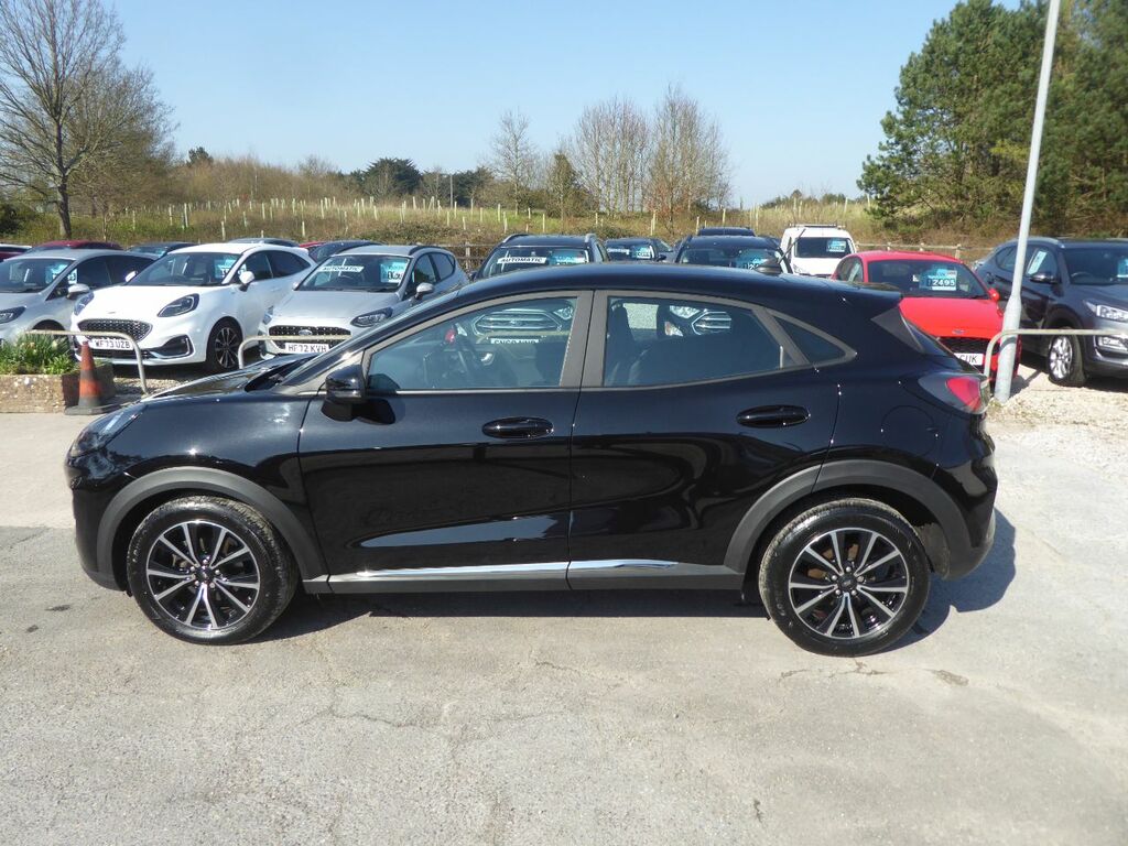 Ford Puma 1.0 Ecoboost Hybrid Mhev Titanium Navigation 125 P CJ72BHY Black #5