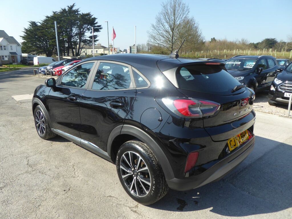 Ford Puma 1.0 Ecoboost Hybrid Mhev Titanium Navigation 125 P CJ72BHY Black #4