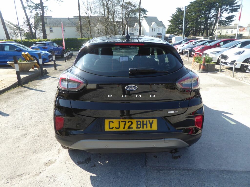 Ford Puma 1.0 Ecoboost Hybrid Mhev Titanium Navigation 125 P CJ72BHY Black #3