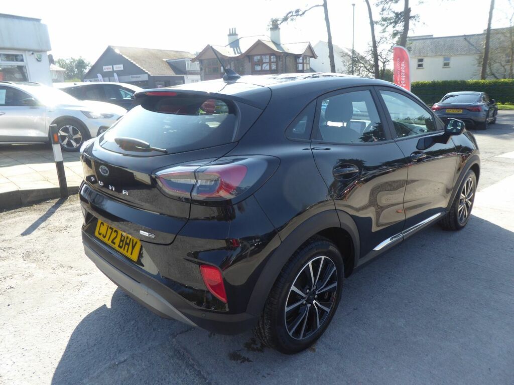Ford Puma 1.0 Ecoboost Hybrid Mhev Titanium Navigation 125 P CJ72BHY Black #2