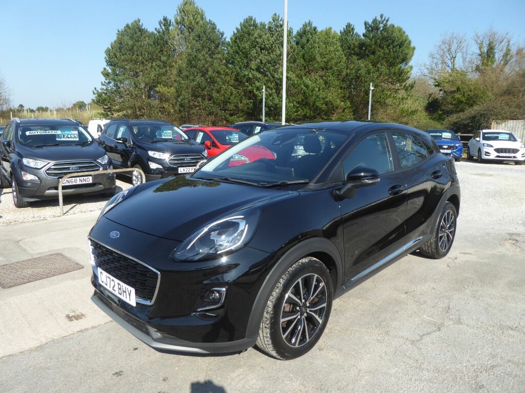 Ford Puma 1.0 Ecoboost Hybrid Mhev Titanium Navigation 125 P CJ72BHY Black #6