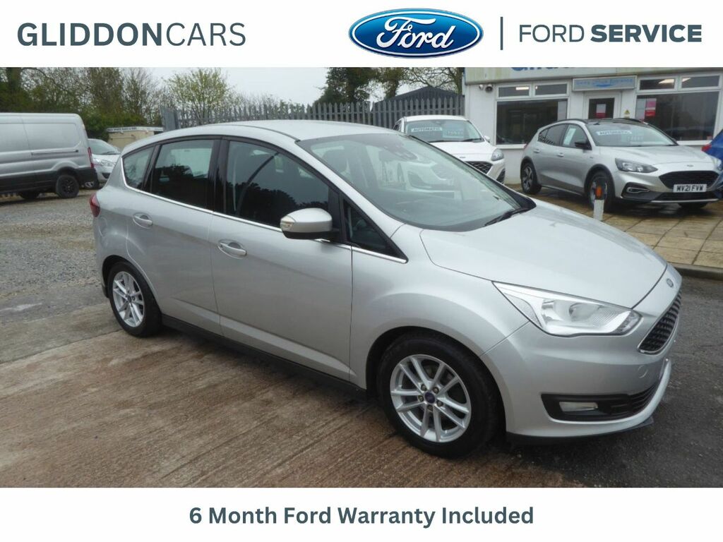 Ford C-Max 1.0 Ecoboost Zetec Navigation 125 Ps 2 Owners From Silver