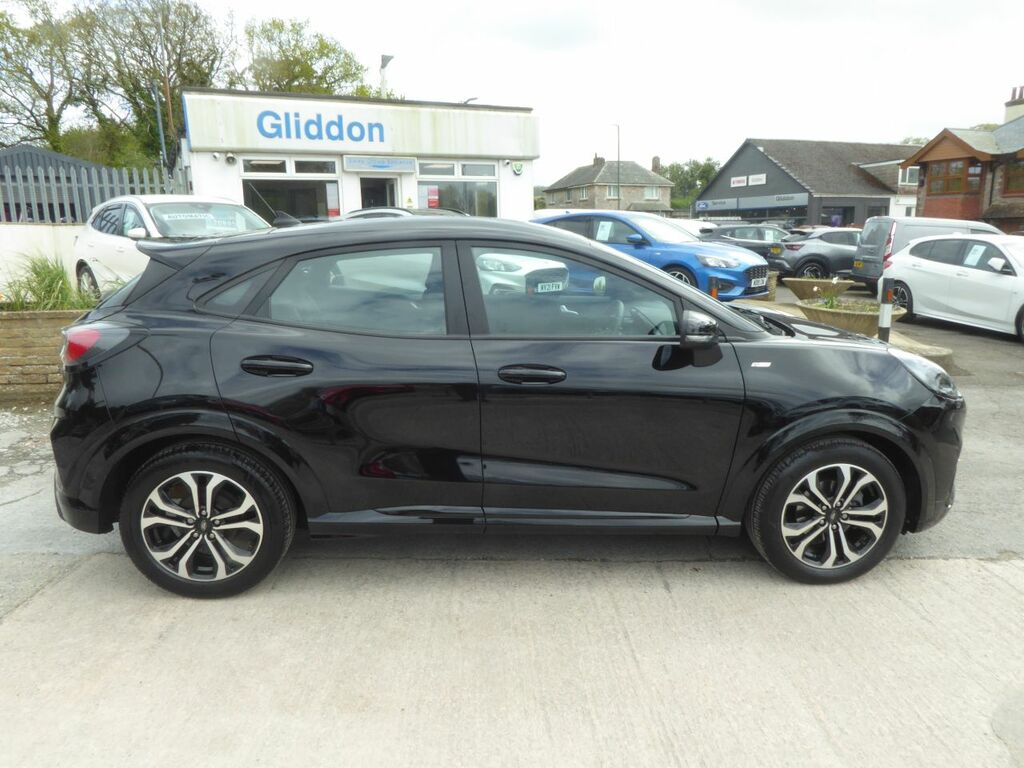 Ford Puma 1.0 Ecoboost Hybrid Mhev St-line Navigation 125 Ps YH72VZD Black #2