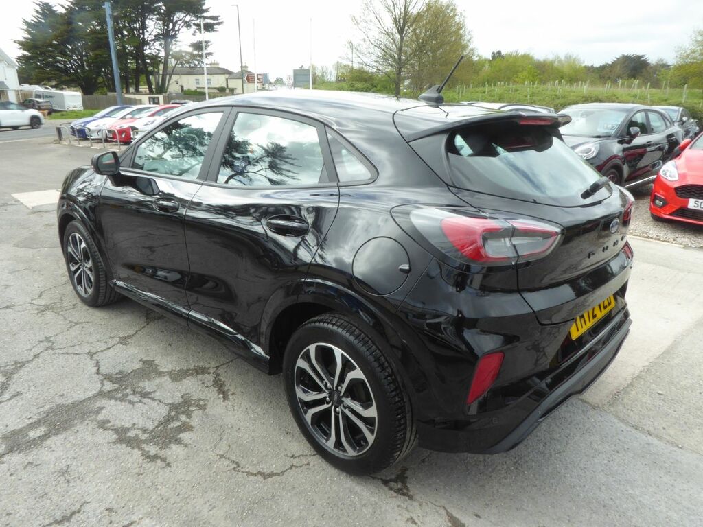 Ford Puma 1.0 Ecoboost Hybrid Mhev St-line Navigation 125 Ps YH72VZD Black #5