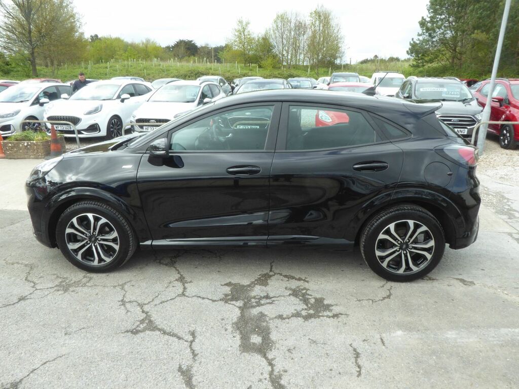 Ford Puma 1.0 Ecoboost Hybrid Mhev St-line Navigation 125 Ps YH72VZD Black #6