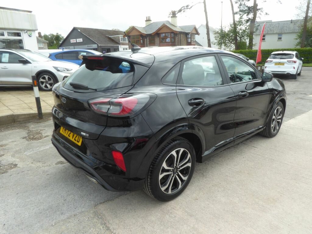 Ford Puma 1.0 Ecoboost Hybrid Mhev St-line Navigation 125 Ps YH72VZD Black #3
