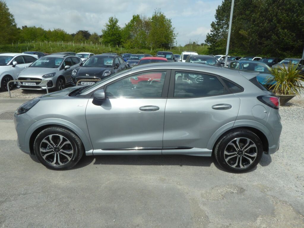 Ford Puma 1.0 Ecoboost Hybrid Mhev St-line Navigation 125 Ps WN23LLC Silver #6