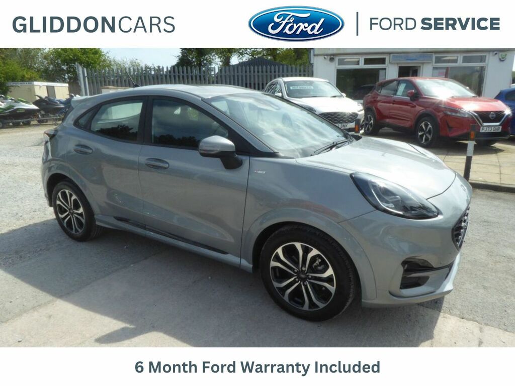 Ford Puma 1.0 Ecoboost Hybrid Mhev St-line Navigation 125 Ps Silver