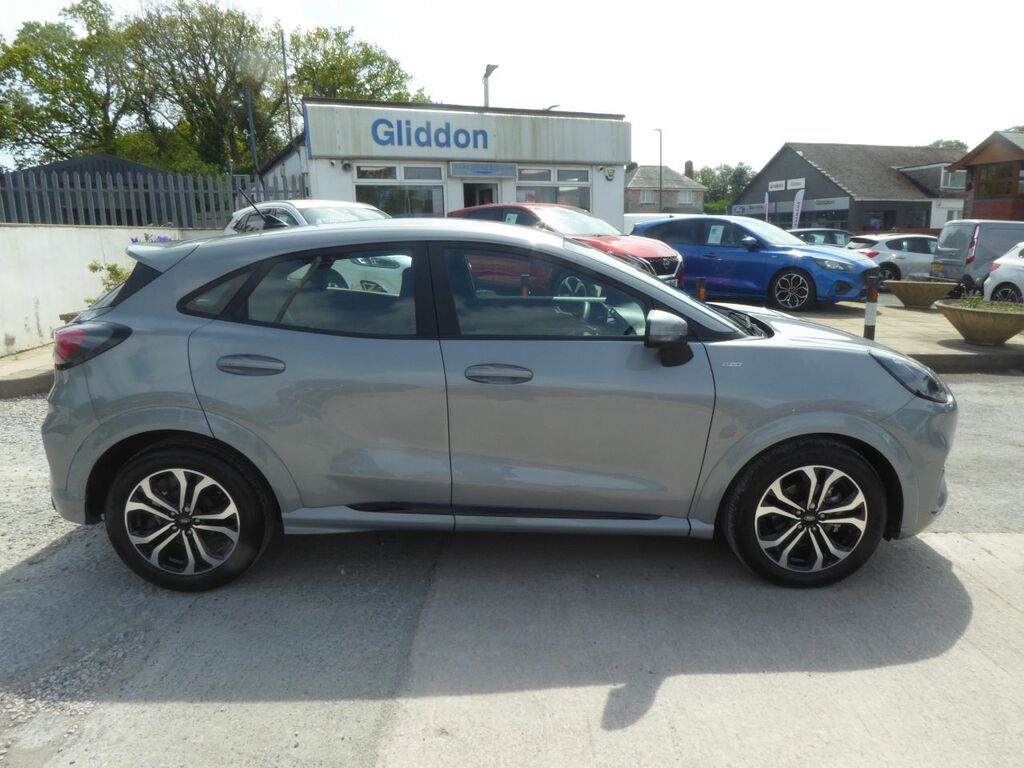 Ford Puma 1.0 Ecoboost Hybrid Mhev St-line Navigation 125 Ps WN23LLC Silver #2