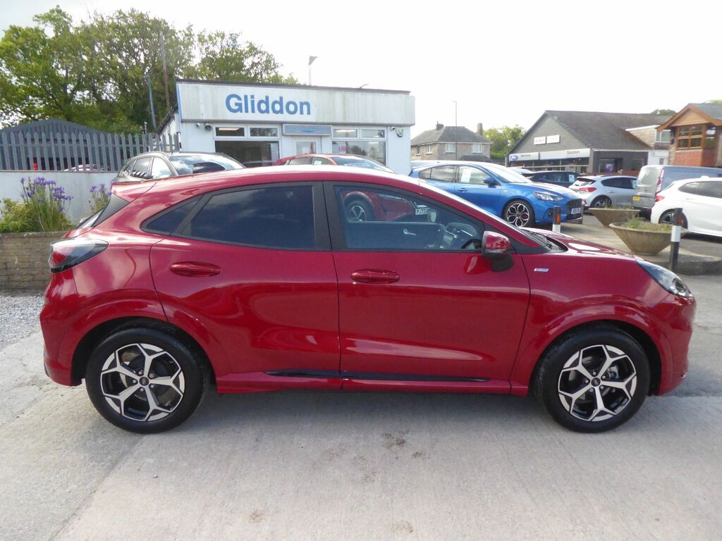 Ford Puma 1.0 Ecoboost Hybrid Mhev St-line Navigation 155 Ps Red