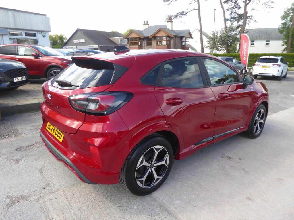 Ford Puma 1.0 Ecoboost Hybrid Mhev St-line Navigation 155 Ps NC24OBO Red #2
