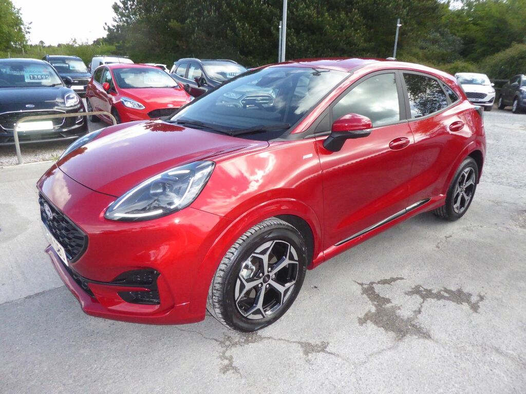Ford Puma 1.0 Ecoboost Hybrid Mhev St-line Navigation 155 Ps NC24OBO Red #6