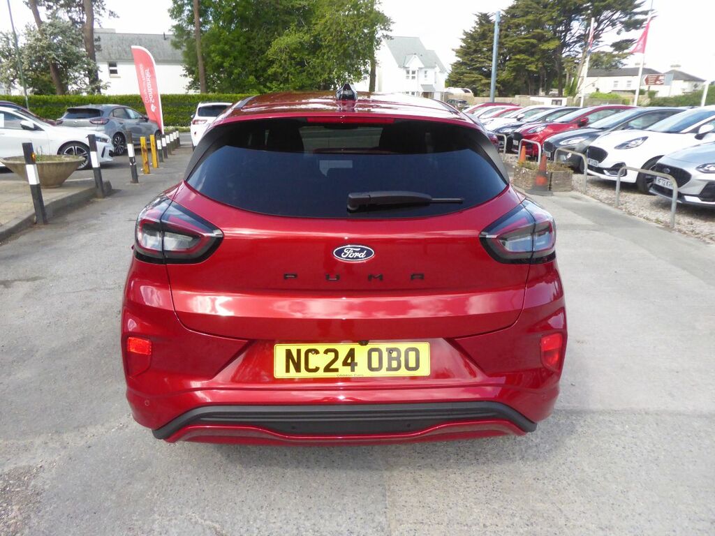Ford Puma 1.0 Ecoboost Hybrid Mhev St-line Navigation 155 Ps NC24OBO Red #3